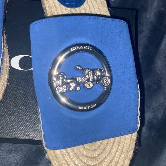 Coach Camille suede espadrilles gently worn - Picture 3 of 5